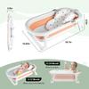 Foldable Children's Bathtub Multifunctional Children's Bathtub Portable Travel Children's Bathtub With Pad Anti-slip Pad