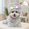 Halloween Pet Bath Towel, Funny Bath Towel, Pet Clothing Soft Bath Towel With Super Absorbent Water