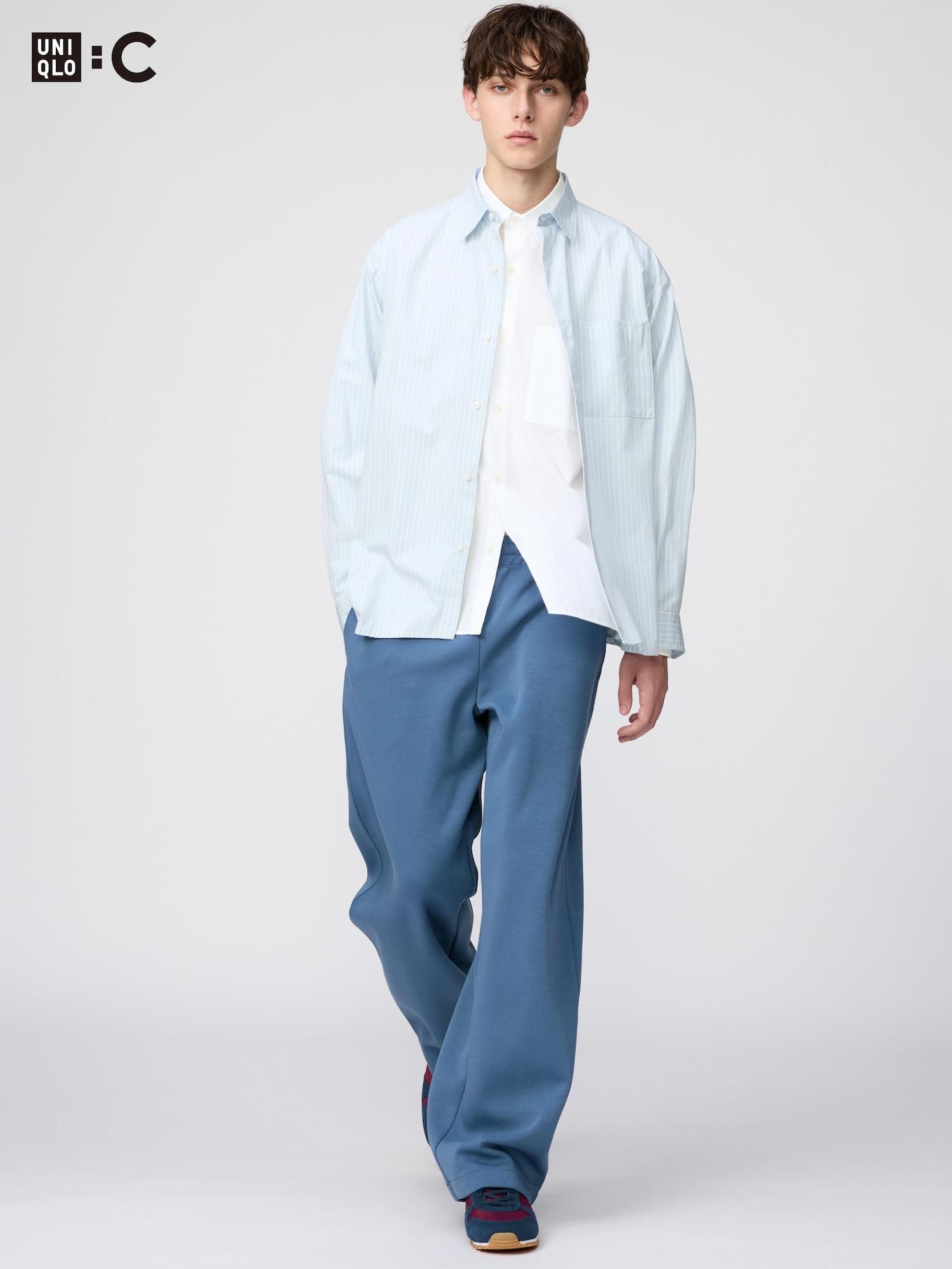 Uniqlo Япония Толстовка Широкие Брюки Длинные