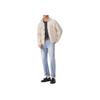 Levis Loose Casual Comfortable Lapel Long Sleeve Work Jacket Men Jackets Beige 002Y2-0001