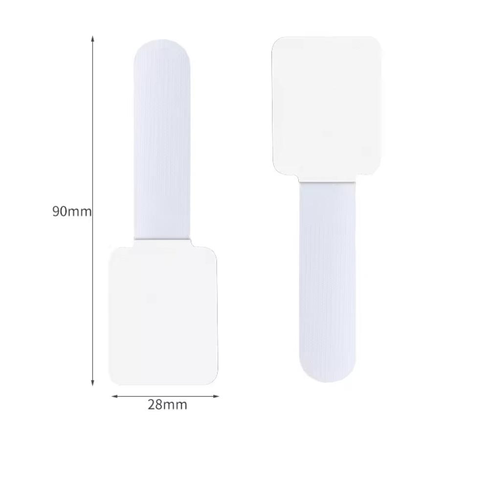 

50pcs Fastening Data Cable Organizer Reusable Desktop Cable Manager Wire Fixer білий