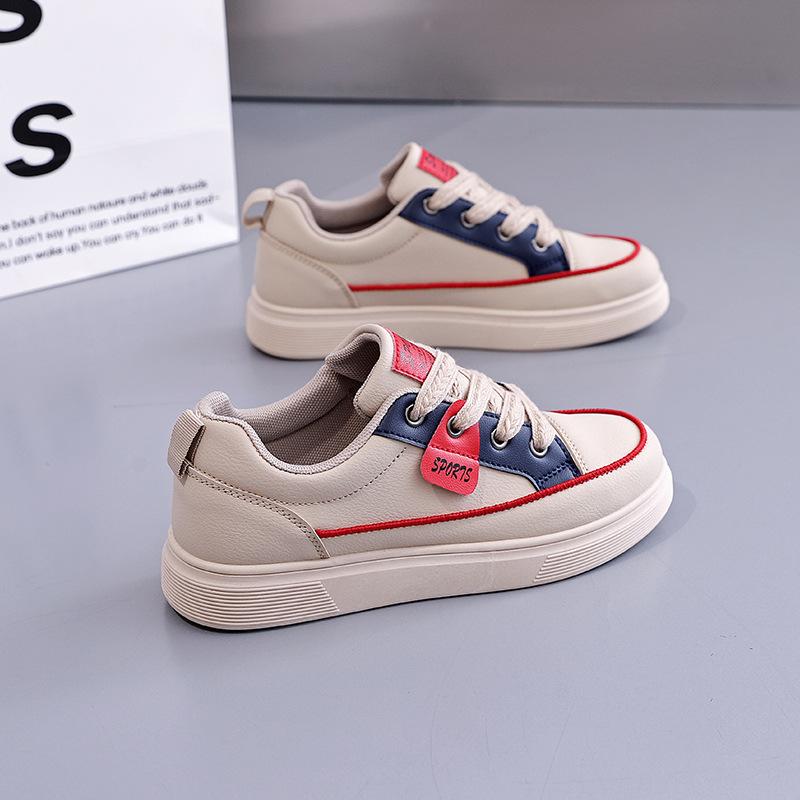 2025 Spring and Autumn New Ins Korean Version Comfortable Little White Shoes Female Students Versatile Sports Shoes Women's Board Shoes KT-276