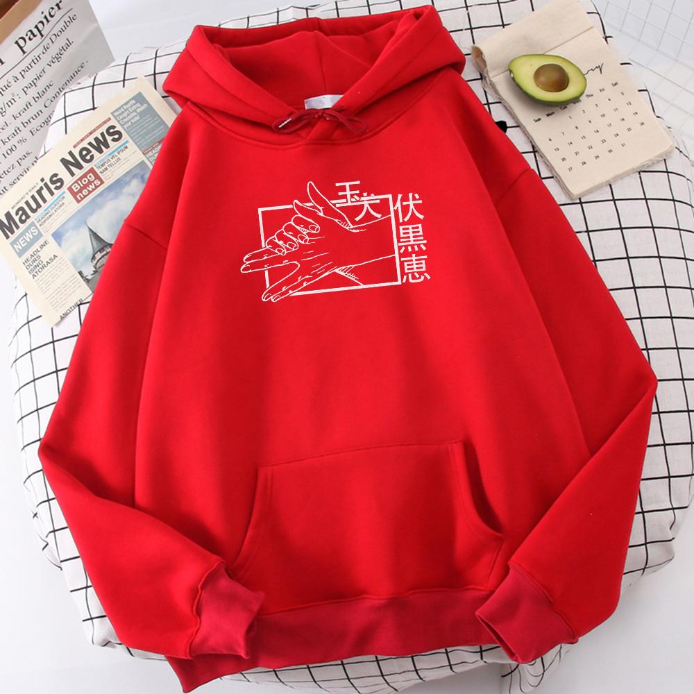 Fushiguro Megumi Anime Jujutsu Kaisen Graphic Hoodies Vintage Oversized Hooded Long Sleeves Hoodie Men Women Clothes