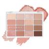 Wakemake Soft Blurring Eye Palette 03 Sunset award-winning 16 colors matte shimmer glitter Korean cosmetics everyday eyeshadow natural pigmentation