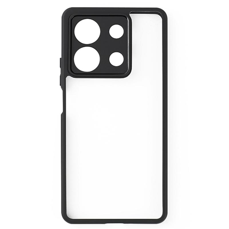 

Для Xiaomi Redmi Note 13 5G Тонкий чехол TPU+PC Гибридный защитный чехол для телефона A