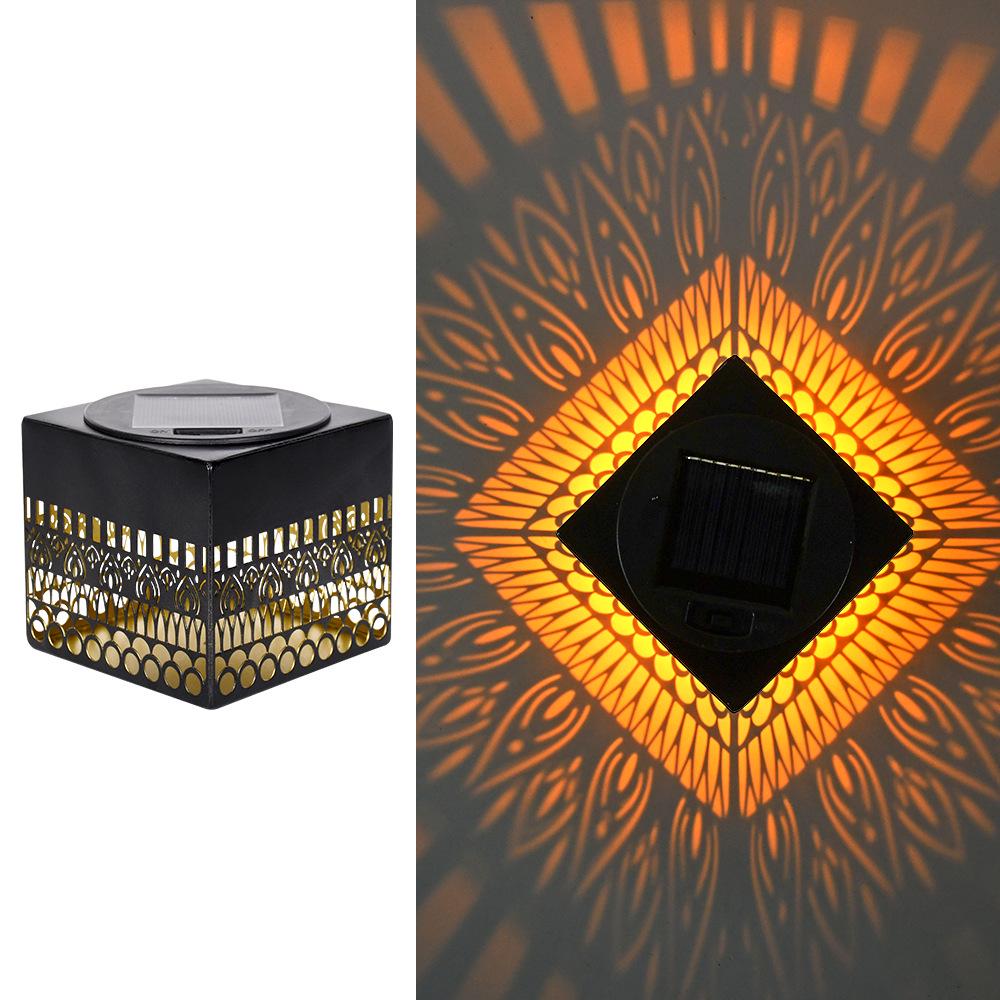 

Outdoor Waterproof Mandala Solar Table Lamp - Decorative Atmosphere Light for Garden and Landscape