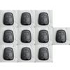 1-10pcs Key Case for Peugeot 106 107 206 207 306 307 406 407 For Citroen C1 C4 2 Buttons Remote Car Key Shell Fob Cover No Blade