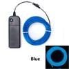 1m 3m 5m Glow EL Wire Neon Cable for Christmas Dance Party DIY Costumes Multicolor Illuminated Light AA Battery  Lamp LED Strip