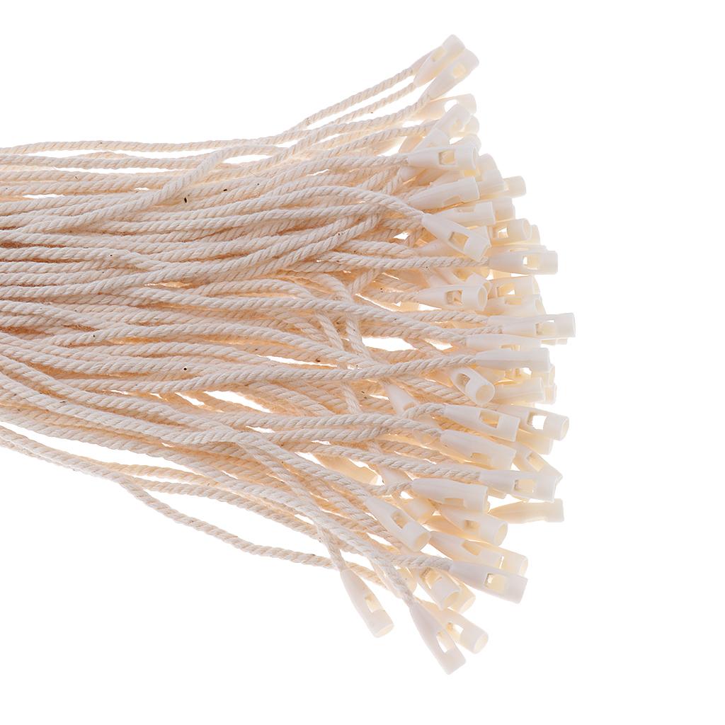 7“ - Pin Loop Fastener String Tag FLAT HEAD