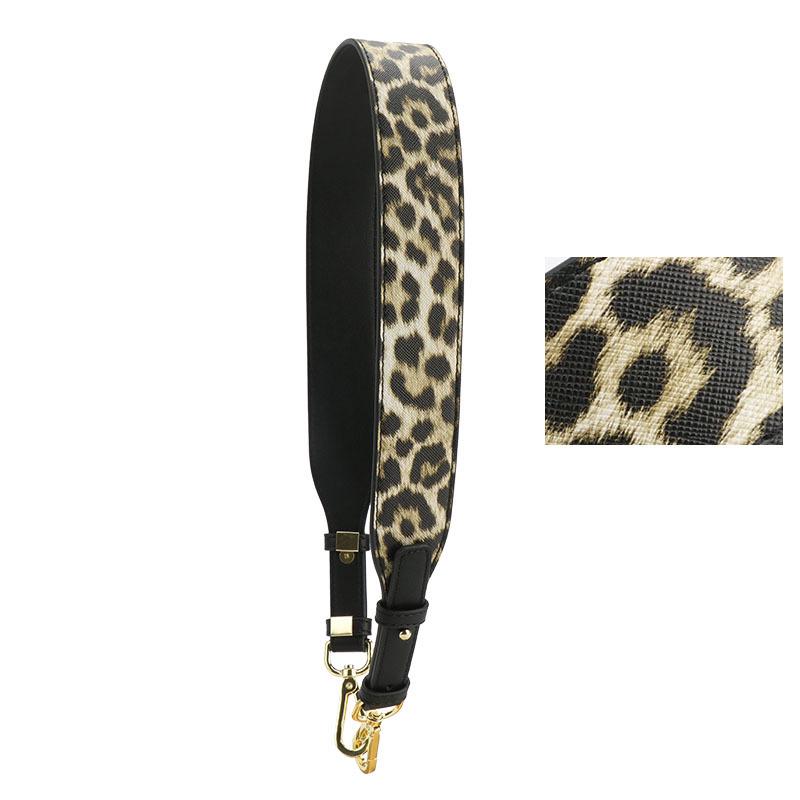 Versatile Black Cowhide Bag Strap: Wide, Solid Color Shoulder Strap Accessory