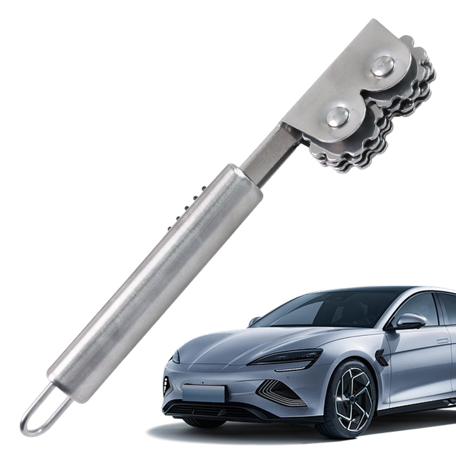 

Stainless Steel Automobile Insulation Application Roller Soundproof Roof Repair Car Insulation Roller Wheel For Auto Door China Mainland