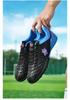 Professional Youth Futsal Low-Top Lace-Up Football Shoes with Long Studs