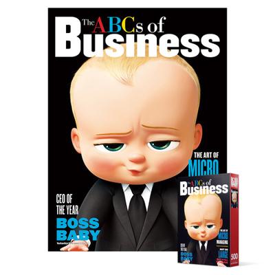 Quebra-cabeça de 500 peças - Revista Boss Baby 2 Business, quebra-cabeça coreano popular