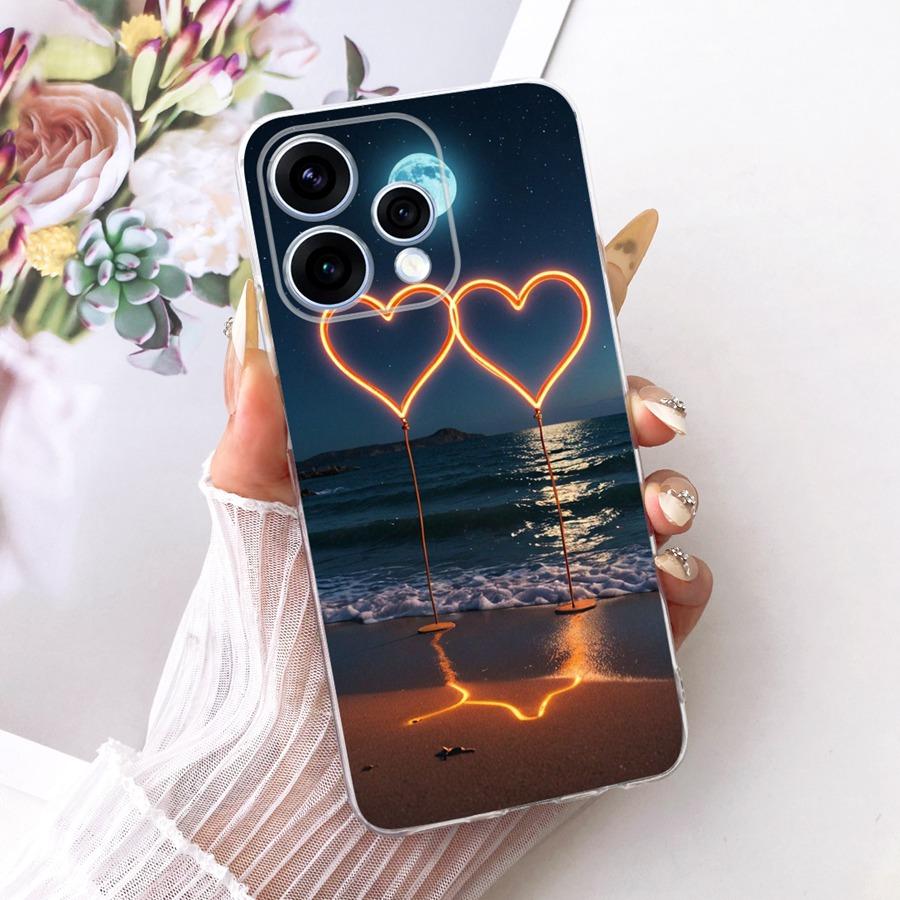 For OPPO Reno15 Reno 15F Case Cute Cat Painted TPU  Phone Case for OPPO Reno15 F Reno 15 CPH2825 Protective Soft Silicone Capa