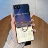 Custodia Galaxy Z Flip 8 / 7 Copertura Protettiva Integrale Con Protezione Cerniera Design Farfalla Scintillante Materiale PC