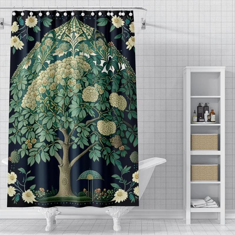 Home Shower Curtains for Bathroom Waterproof Fabric Modern Nordic Style Bathroom Curtains Shower Curtain 180x200 240x180 Aaaa