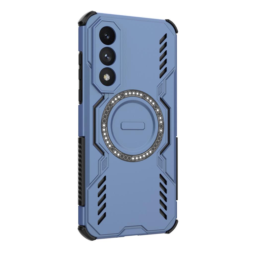 For OnePlus Ace 5 Ultra 5G/Nord 5 5G Magnetic Case Butterfly Armor Hollow Heat Dissipation PC+TPU Phone Cover