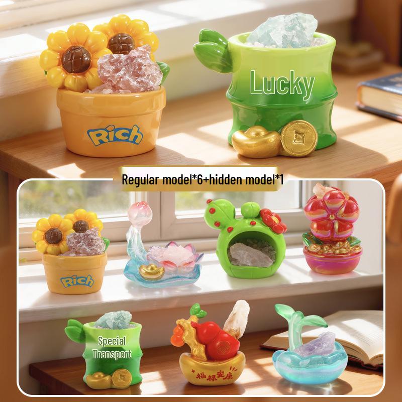Roly-Poly Tang Dynasty Blind Box: Ancient Style Ornaments & Desktop Toys