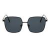 Vintage Retro Square Sunglasses Mirrored Metal Frame Glasses Women Gifts