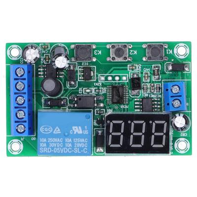 DC Stromerkennungsmodul Relaisschalter Sensor Digitalanzeige Motorsteuerung 12V