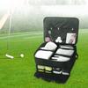 Golf Trunk Organizer Bag Storage Water Resistant Polyester Texture Compact Foldable Design for Equipment Protection