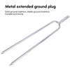 Adjustable Fishing Rod Holder Stable Fishing Rod Stand Bracket Convenient Poles Holder Insert Ground Metal Stand