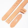 Versatile Natural Cowhide Leather Belt - Single Strap, Casual Business Style