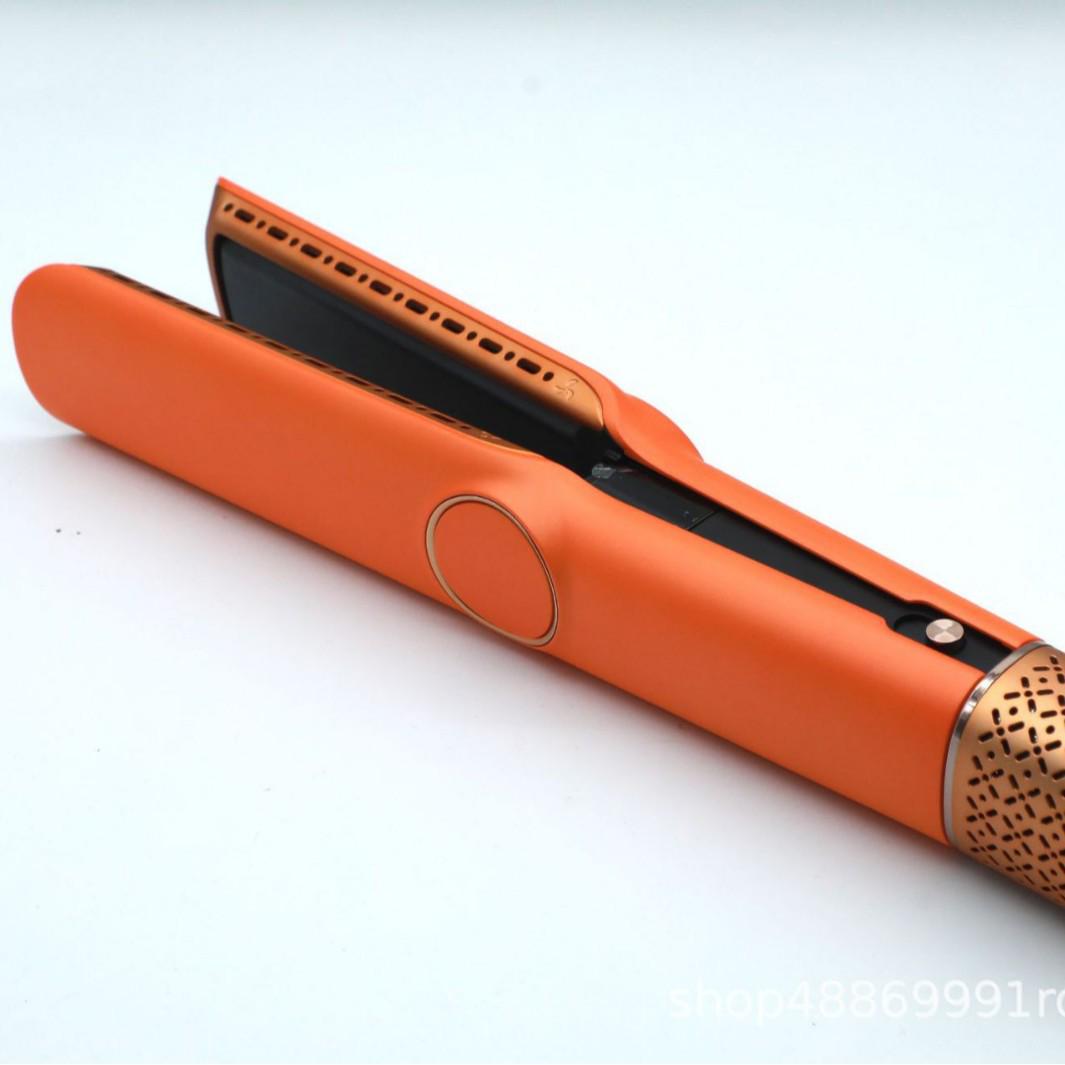 Cross-Border CE-Certified High-Speed Hair Dryer & Straightener - Hermes Orange EU Plug серый