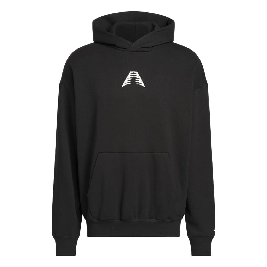 adidas ANTHONY EDWARDS Sweatshirts Men's Black Hooded Moderate Regular KC8460