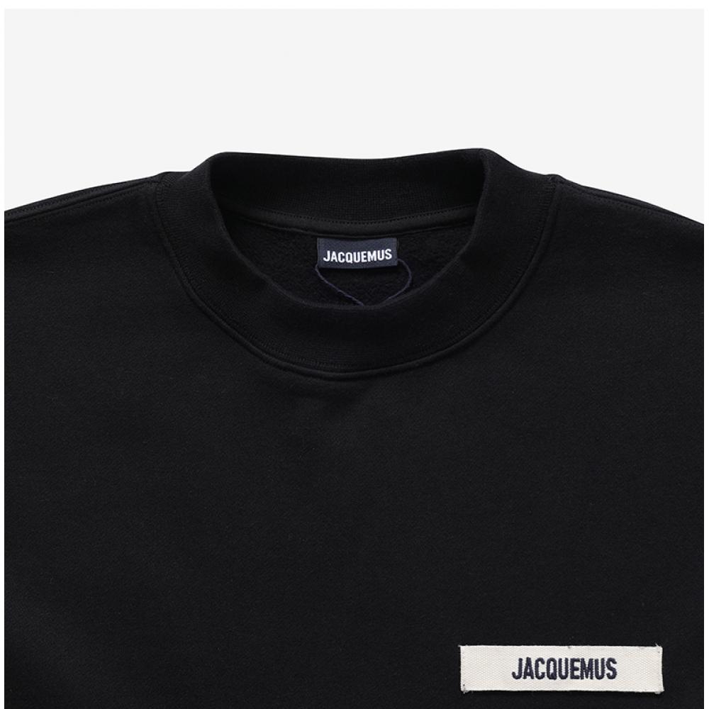 Jacquemus Le Gros Grain Grogain Logga Unisex Huvtröja Ssm00206aj00126 990