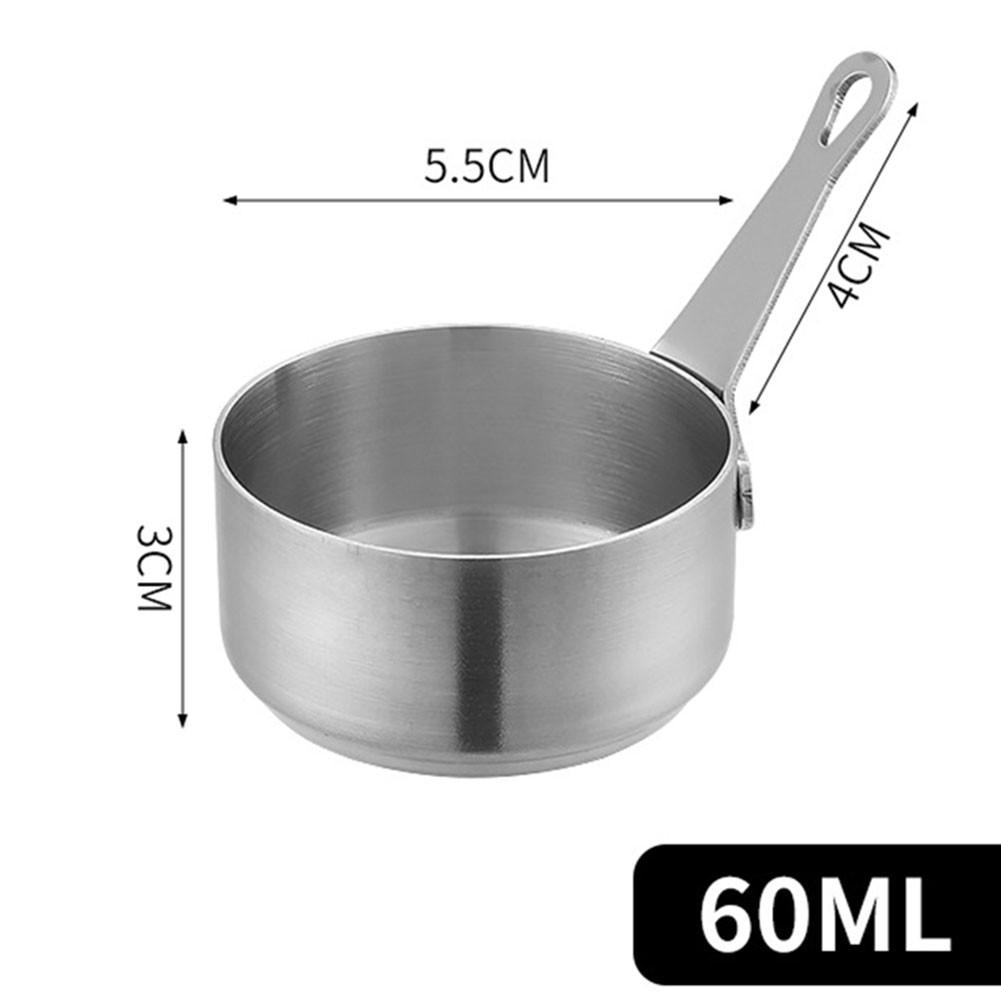 

Мини ковш из нержавеющей стали Содержимое упаковки Антипригарный S серебряный