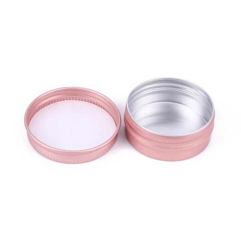 100 Pcs Rose Gold Color 15ml Aluminum Jar 15g Aluminum Tin Container 15ml Cosmetic Jar 15g Cream Jar