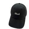 New Spring and Autumn Duckbill Cap for Women, with 3D Embroidered Letters, Soft Top, Versatile for Students, Casual Baseball Cap for Trendy Men