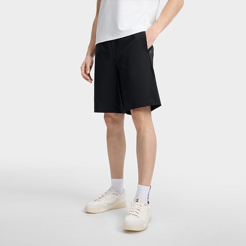 Fila Comfortable Skin-Friendly Sports Casual Shorts Men Shorts White F11M623606FBK
