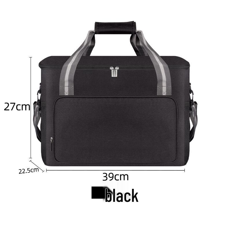 Large Waterproof Insulated Picnic Bag - Oxford Cloth, Portable, Thickened for Outdoor Use