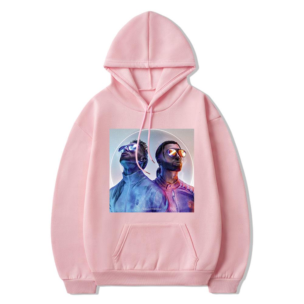 Le Monde Chico Album PNL Толстовка Французская рэп-группа Harajuku Хлопковая толстовка — фото 5