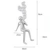 Modern Sculptures Living Room Creative Aesthetic Sculptures People Luxury Nordic Design Figurines Elegant Statue Home Decoration