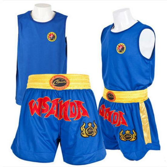 Embroidered Dragon Sanda Muay Thai Boxing and Fighting Suit Set