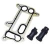 Car Oil Cooler Gasket Seal & Pipe Hose For BMW 1er 3er 5er X1 X3 E84 E87 E88 E90 E91 E92 11427802114 11428506412 11427802115