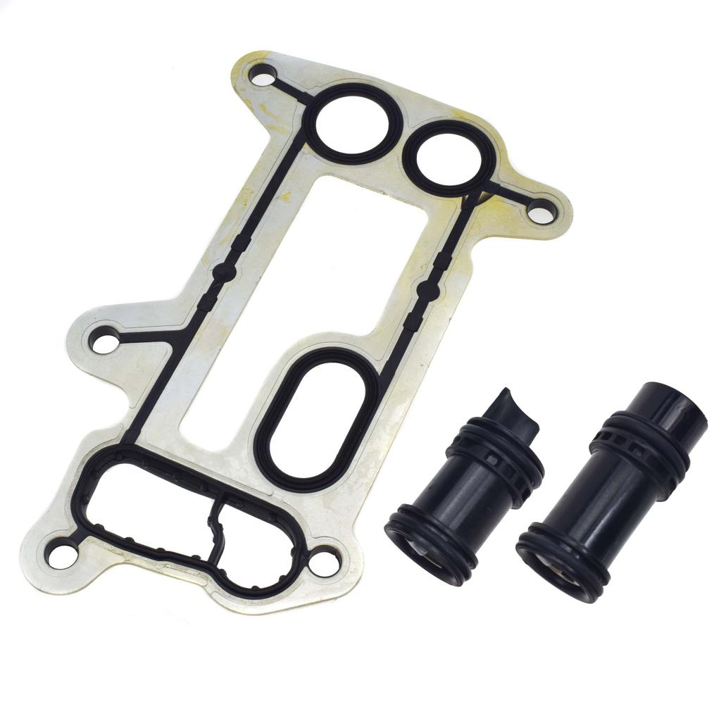 Car Oil Cooler Gasket Seal & Pipe Hose For BMW 1er 3er 5er X1 X3 E84 E87 E88 E90 E91 E92 11427802114 11428506412 11427802115