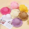 Hollow Out Baby Hats Large Brim Bucket Hat Cute Beach Hats  Summer