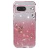 KADEM For Google Pixel 7 5G Case Gradient Flower Pattern TPU Phone Drop-proof Cover