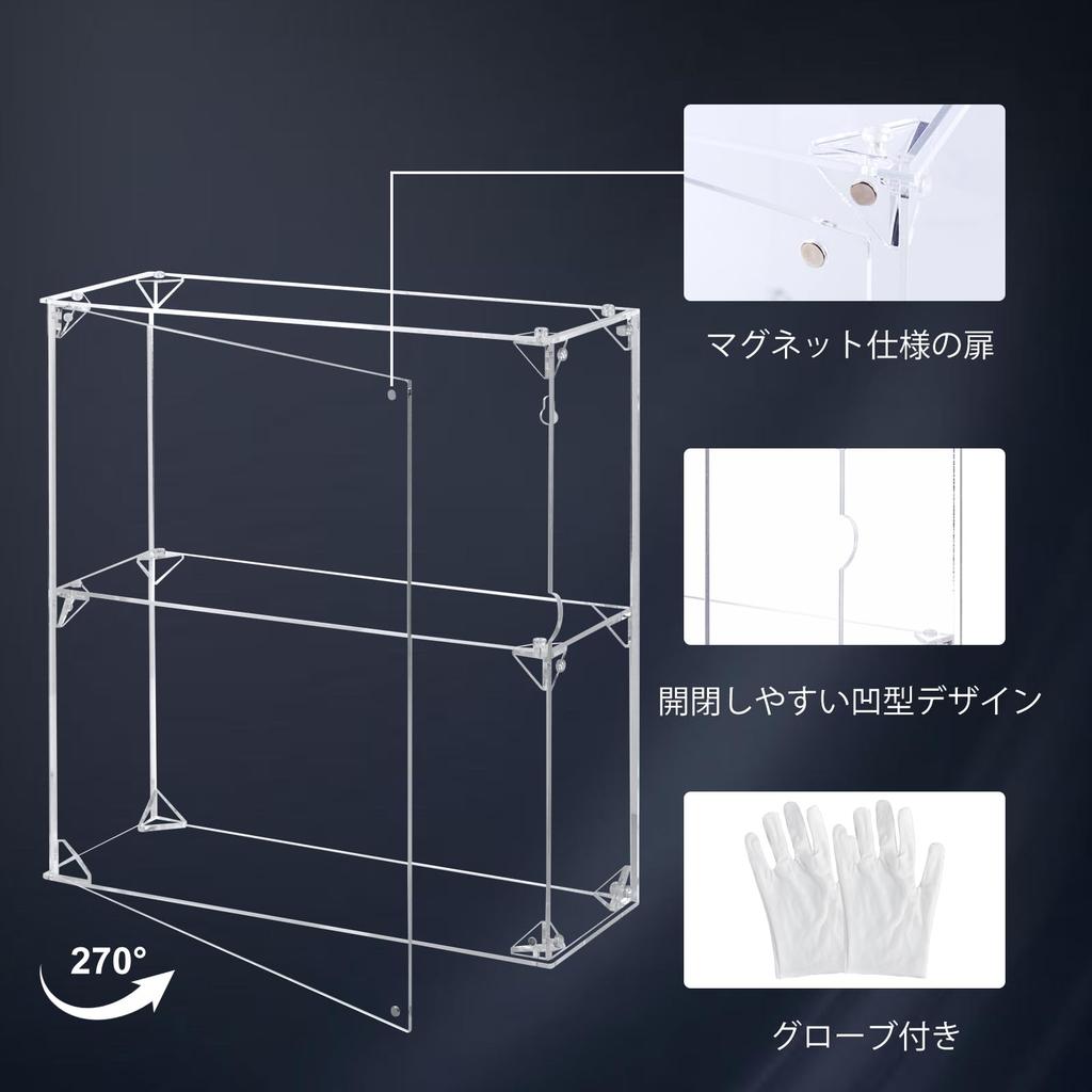 Acrylic Figure Mini Car Miniature Car Storage with Collection for Wall Hanging Width Depth Clear Rack for Assembly Rail Toy Storage Toy Display Figure