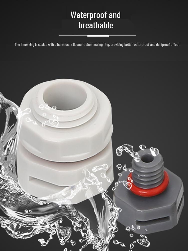 M12 Waterproof Breathable Nylon Automatic Vent and Pressure Relief Valve for Fermentation