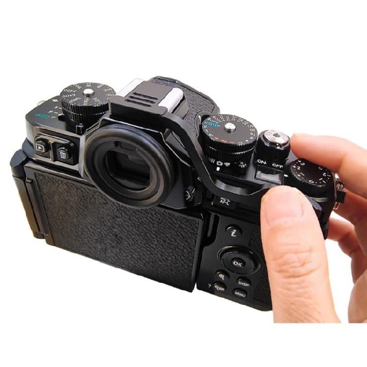 Professional Aluminum Thumb Grip For Camera Improved Control Cameras, Preserves Hot Shoe Cover