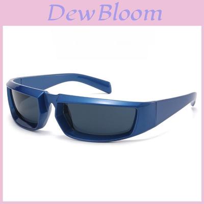 Steampunk Sunglasses Y2k Female Mirror Sport Glasses Uv400 Shield For Outdoor Activities