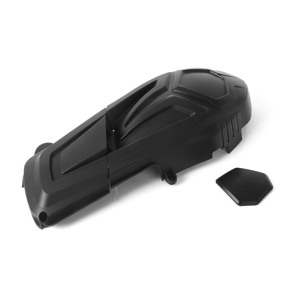 

For Vespa GTS300 GTV300 GTV GTS 300 HPE Motorcycle Accessories Engine Cover Gloss Scooter Transmission Guard Cover Heat Shield матовий чорний колір