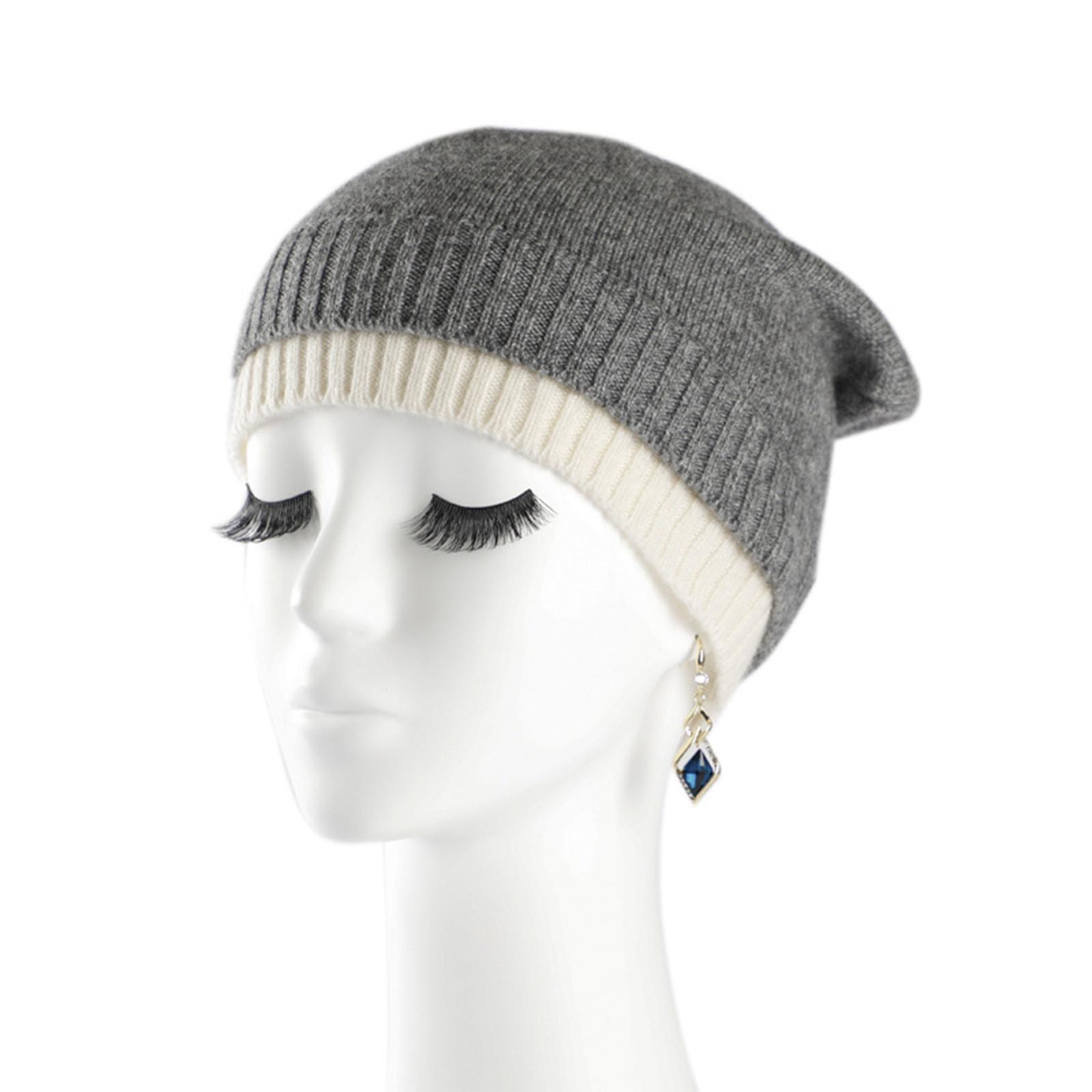 

Женские шерстяные шапки, Универсальные модные шапки-бини, Шерстяные шапки, Вязаные шапки, Женские теплые шапки One Size