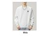2025 A/W Men's Heavyweight Crewneck Sweatshirt: Trendy, Embroidered, Loose-fit, Versatile Casual Sportswear