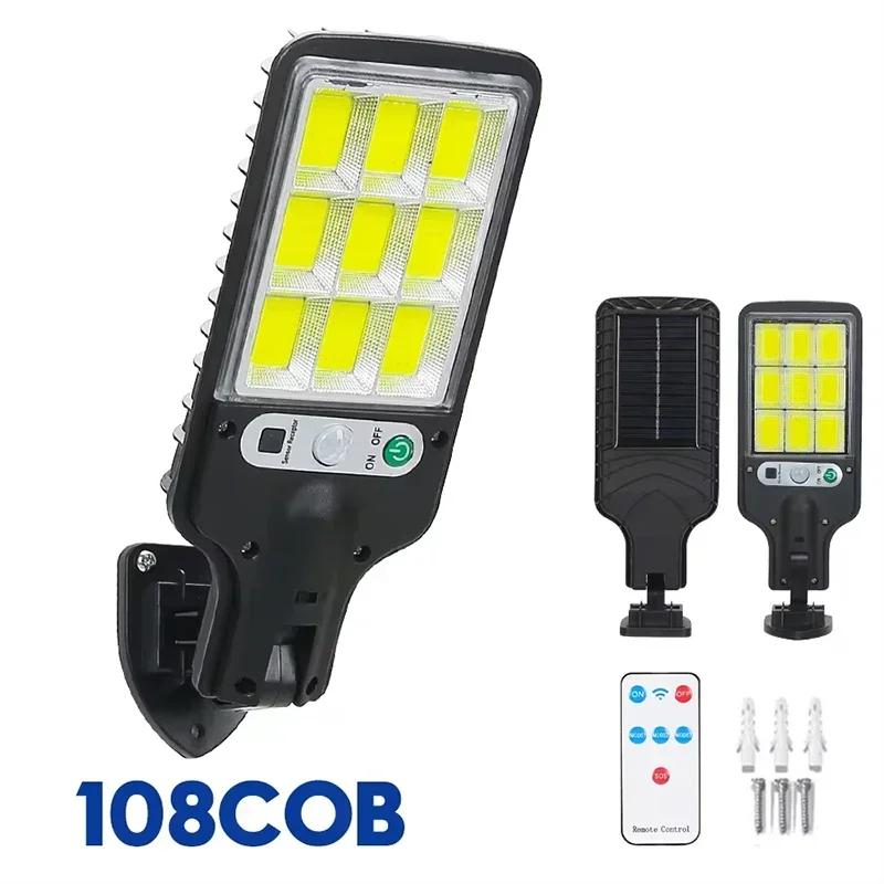 Newest Solar LED Lights 40000LM Outdoor Solar Lamp Of Motion Sensor 4 Mode Waterproof IP65 Solar Garden Light Street Yard Lanter